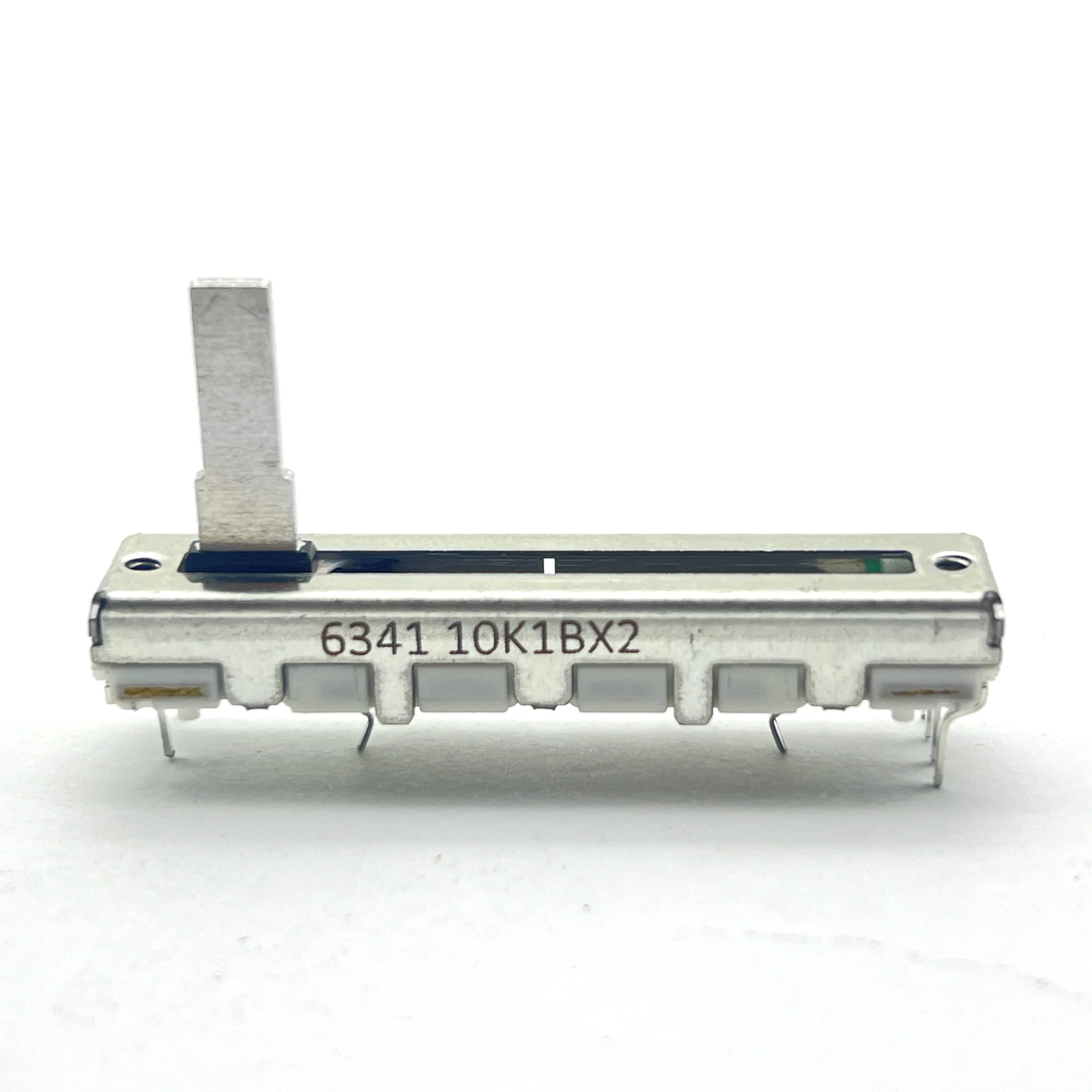 1 pcs High durability Taiwan 45mm straight slide potentiometer without center tap B10K/20K/50/100K shaft 15mm