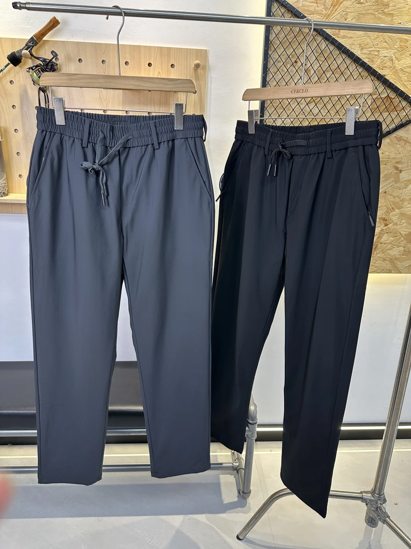 

Men's And Women's Casual Straight Leg down Pants Lightweight Windproof Outdoor Winter Warm Thermal Goose down Trousers