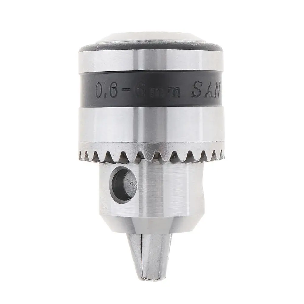 B10 0.6-6mm Drill Bit Clamp + B10 Drill Chuck Connecting Rod Sleeve Taper Coupling 4mm/5mm/6mm/8mm Kit Hand Electric Drill Tool