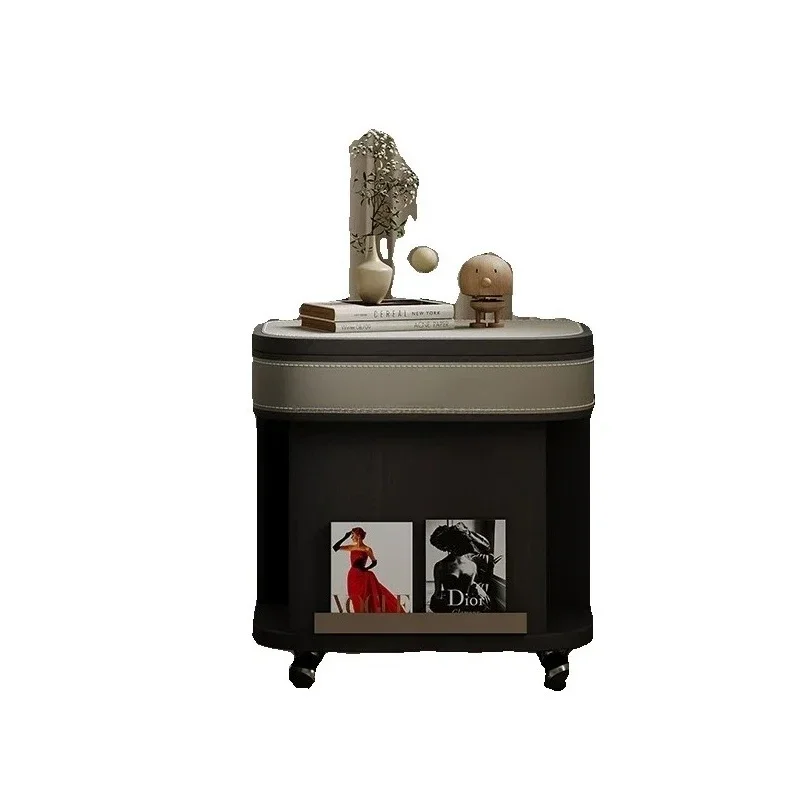 AAItalian Minimalist Side Table Coffee Table Removable