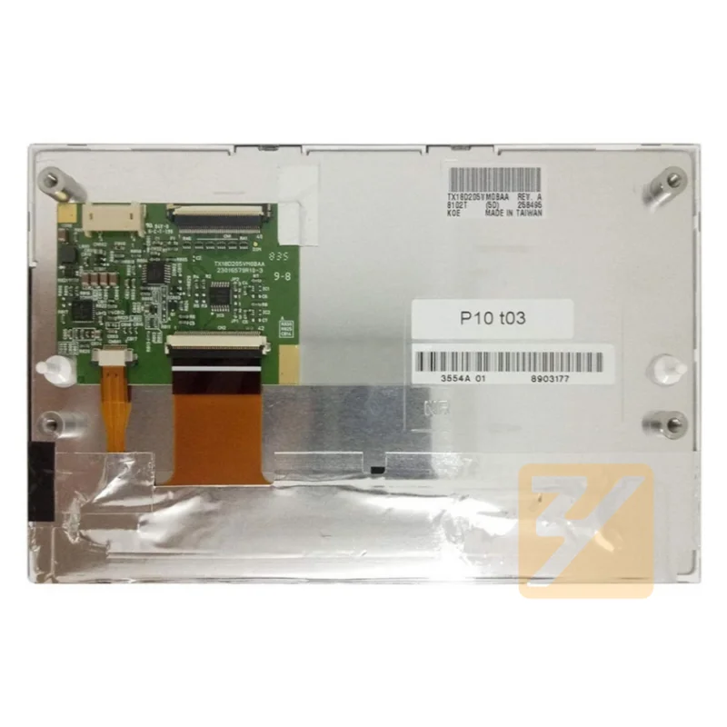 

7.0inch 800*480 TX18D205VM0BAA industrial lcd panel module Fast shipping