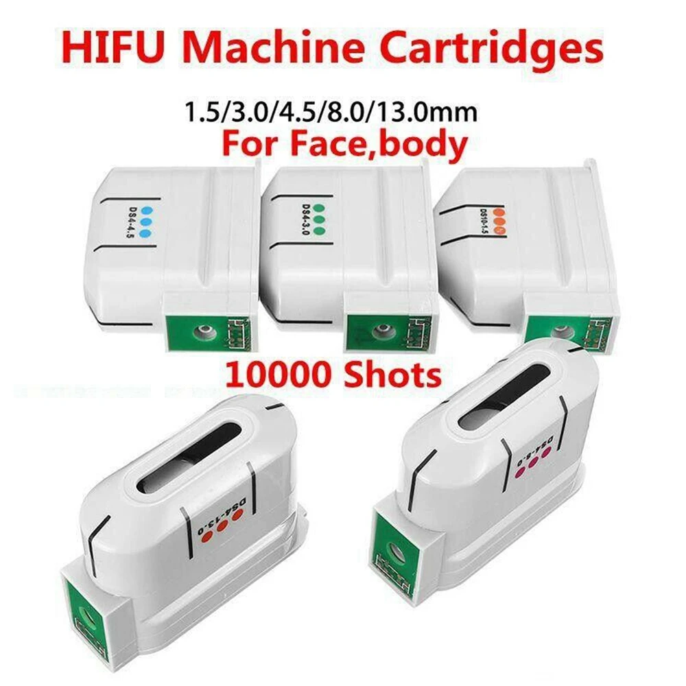 Version 2.0.H/2.3.H 10000 Shots HIFU Transducer Cartridge Replacement Spare Parts Head for Face Body Lifting Tightening Machine