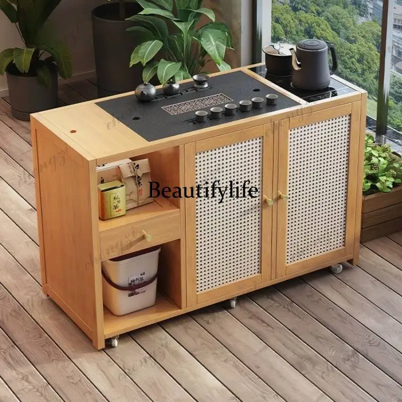 A68Decoration Walnut Coffee Tables Brown Classic Wood Designer Center Coffee Tables Living Room Lateral Couchtische Furniture Ho