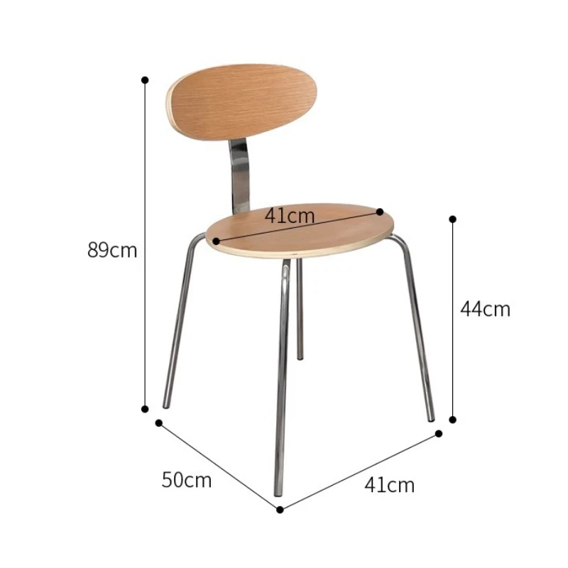 Advanced Homestay Dining Chairs Wabi Sabi Style Luxury Living Room Dining Chairs Ergonomic Retro Home Furniture Sillas Lscy