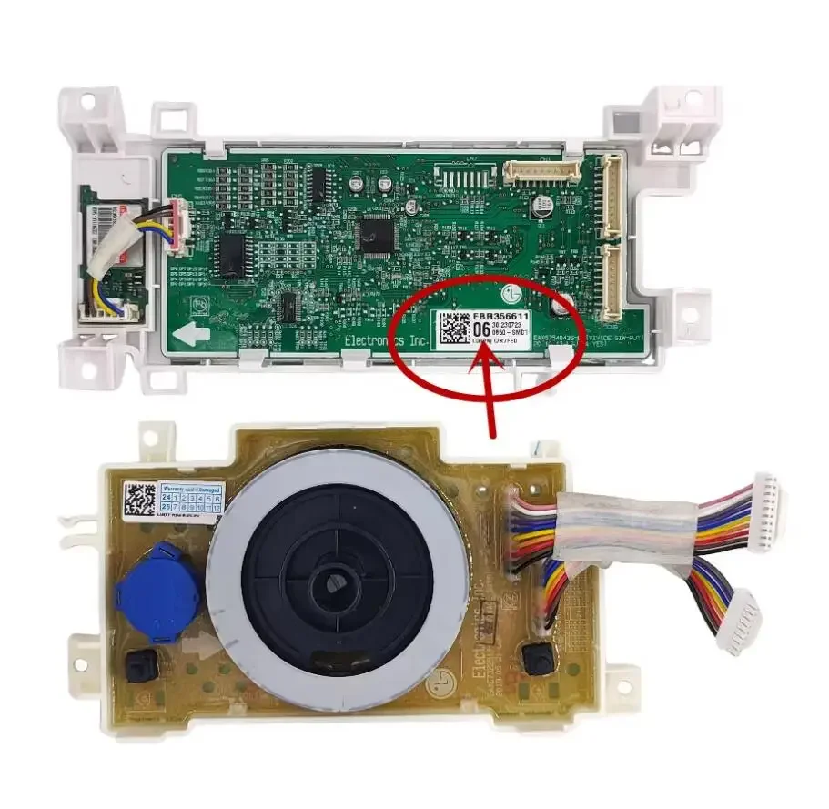 

new EBR356611 PCB Original Motherboard Control Display Panel Button Board For LG Auto Drum Washing Machine