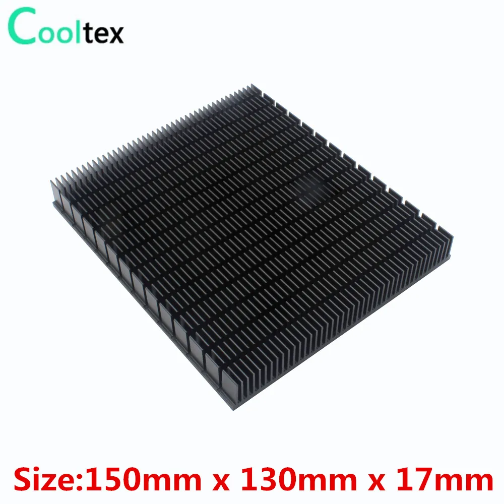 

Aluminum Heatsink 150x130x17mm Heat sink Cooler Radiator for Electronic LED Chip Integrated Circuit Cooling
