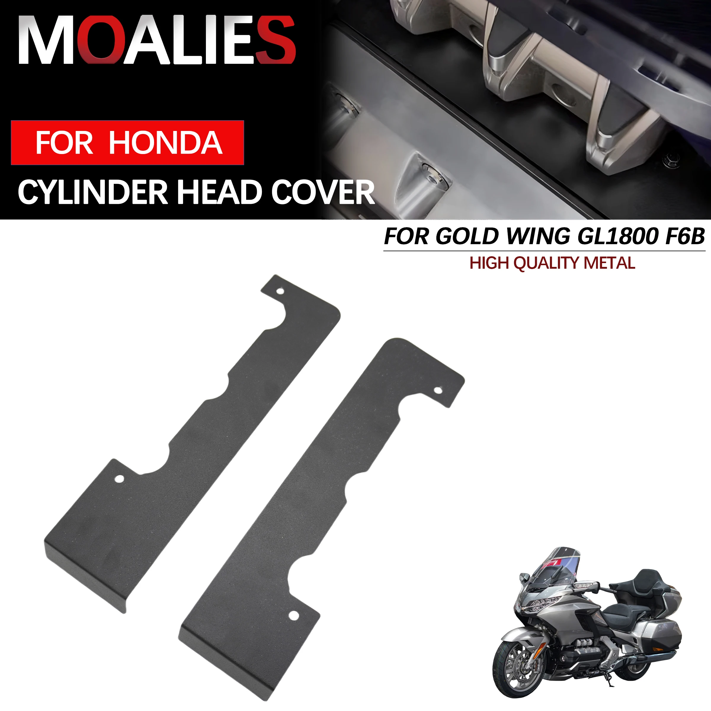 

For Honda Gold Wing GL1800 F6B 2018-2024 Goldwing Cylinder Head Cover Clutch Guard Engine Reinforcement Plate Protection Cover