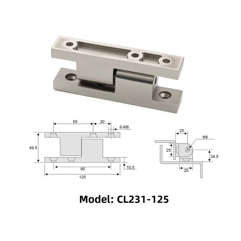 1pc-stainless-steel-detachable-hinge-industrial-cooling-cabinet-door-hinges-100mm-125mm-brushed-removable-door-hinge