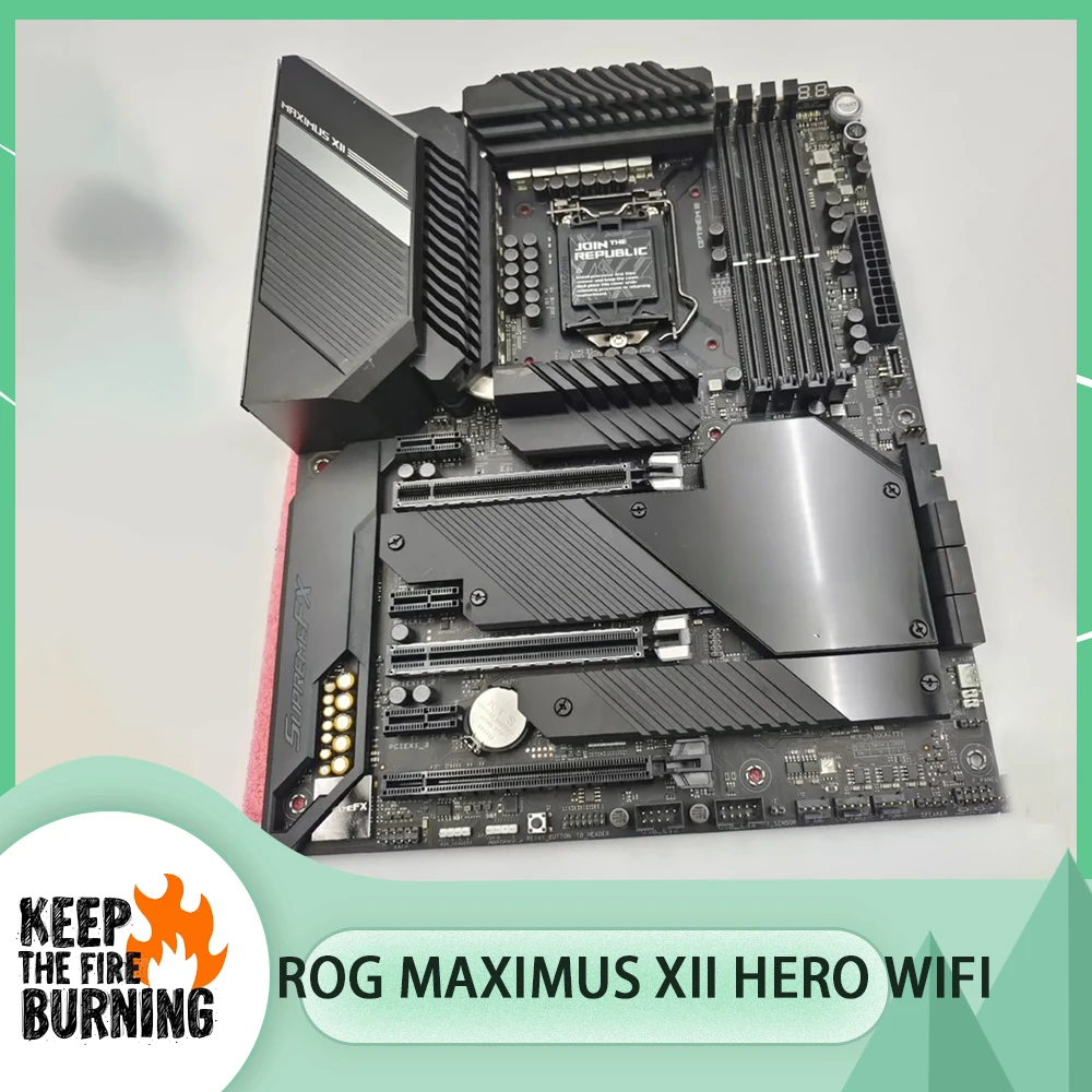 

For AS-US ROG MAXIMUS XII HERO WIFI motherboard DDR4 ROG MAXIMUS XII HERO