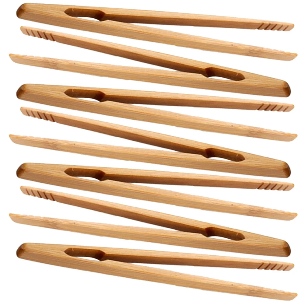 7pcs Kids Wooden Tweezers For Fine Motor Skills Training Educational Learning Hand Eye Coordination Development Tool