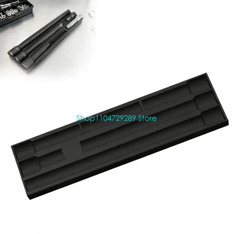 D8KE Workshop Essential Socket Extension Organiser With Additional Slots for Convenience Optimizes Tool Storage Efficiency