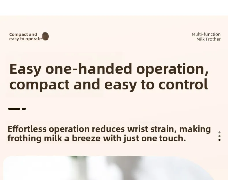 MINI Coffee Frother USB Rechargeable 3 Speeds Foam Maker Coffee Milk Mixer Electric Handle Blender Egg Beater Hot Cooking Tools