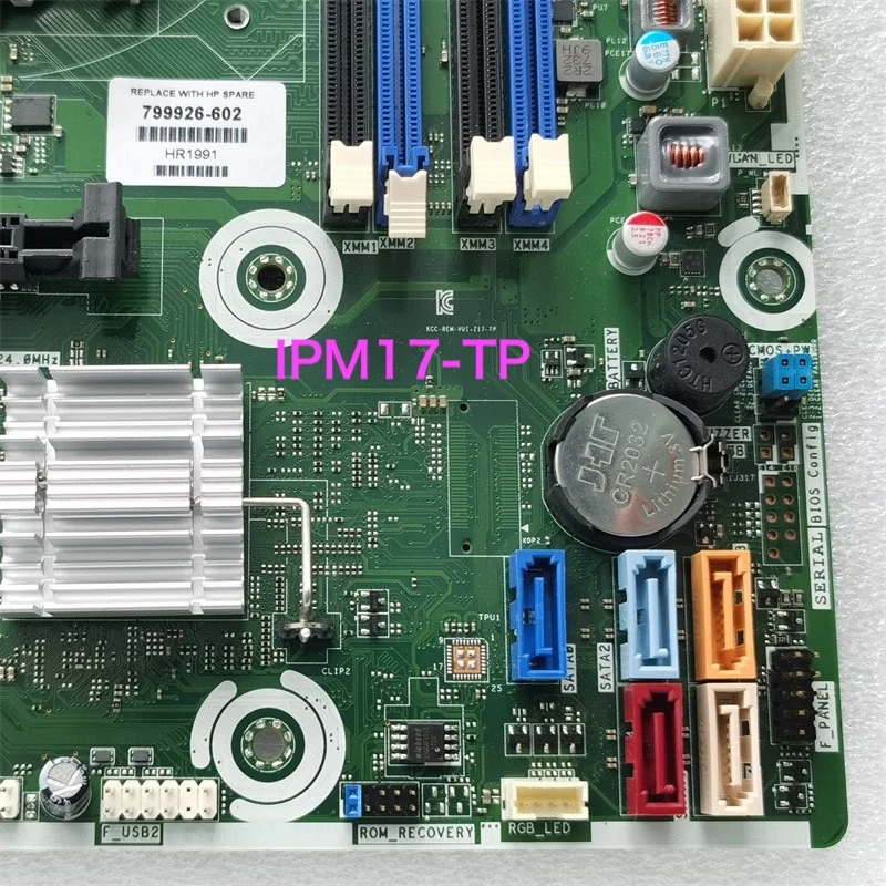 Suitable For HP Envy 750 omen 860 Desktop Motherboard IPM17-TP 799926-002 799926-602 Mainboard 100% Tested OK Fully Work