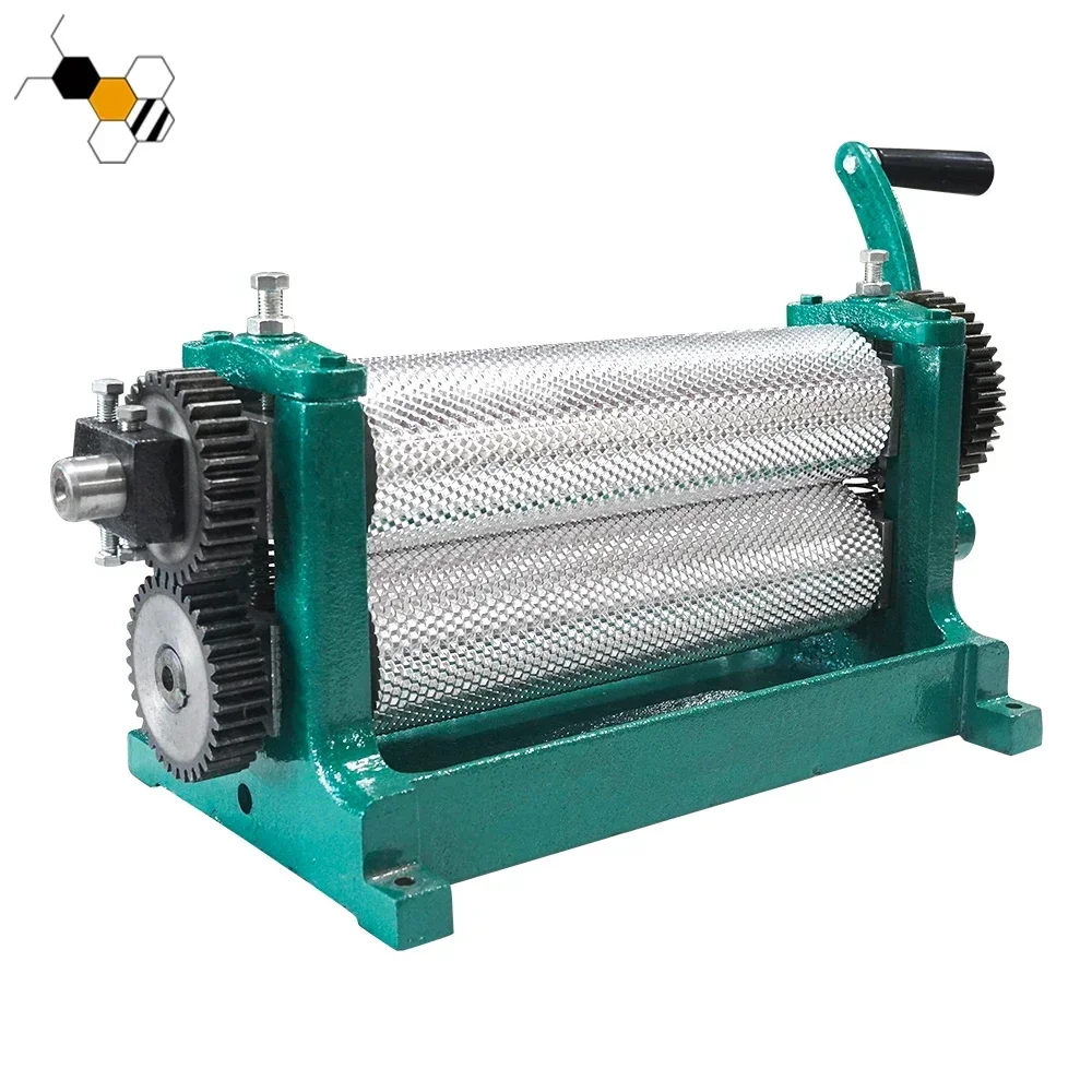 

Bee Wax Stamping Making Beeswax Foundation Roller Machine