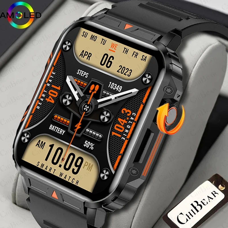 

Новые умные часы 1.95 "Heart Rate Кровь Кислород Мониторинг Здоровья Часы IP68 Водонепроницаемый Спорт Фитнес SmartWatch Для Мужчин Женщин