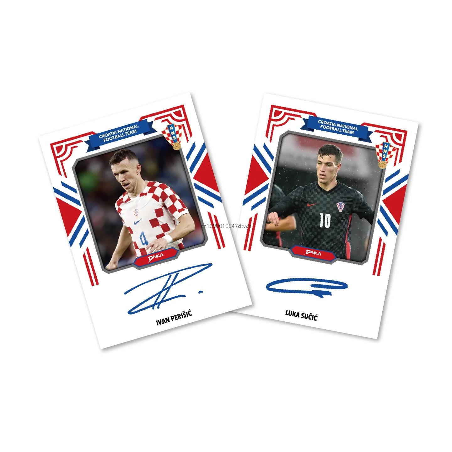 Genuine Daka 2025-26 Top Audience Series Croatia National Internazionale Milano Football Club Collection Card Modrić Ronaldo Toy view 4