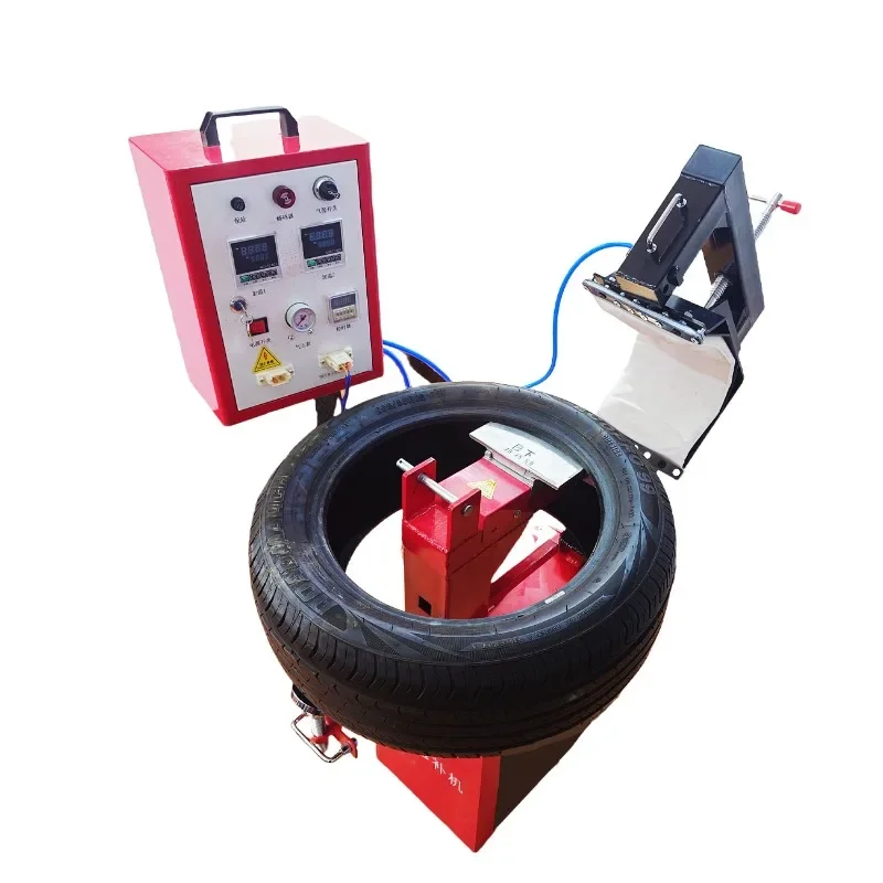 Rocker bottom cabinet type 5 mold tire repair vulcanizer, bulge repair