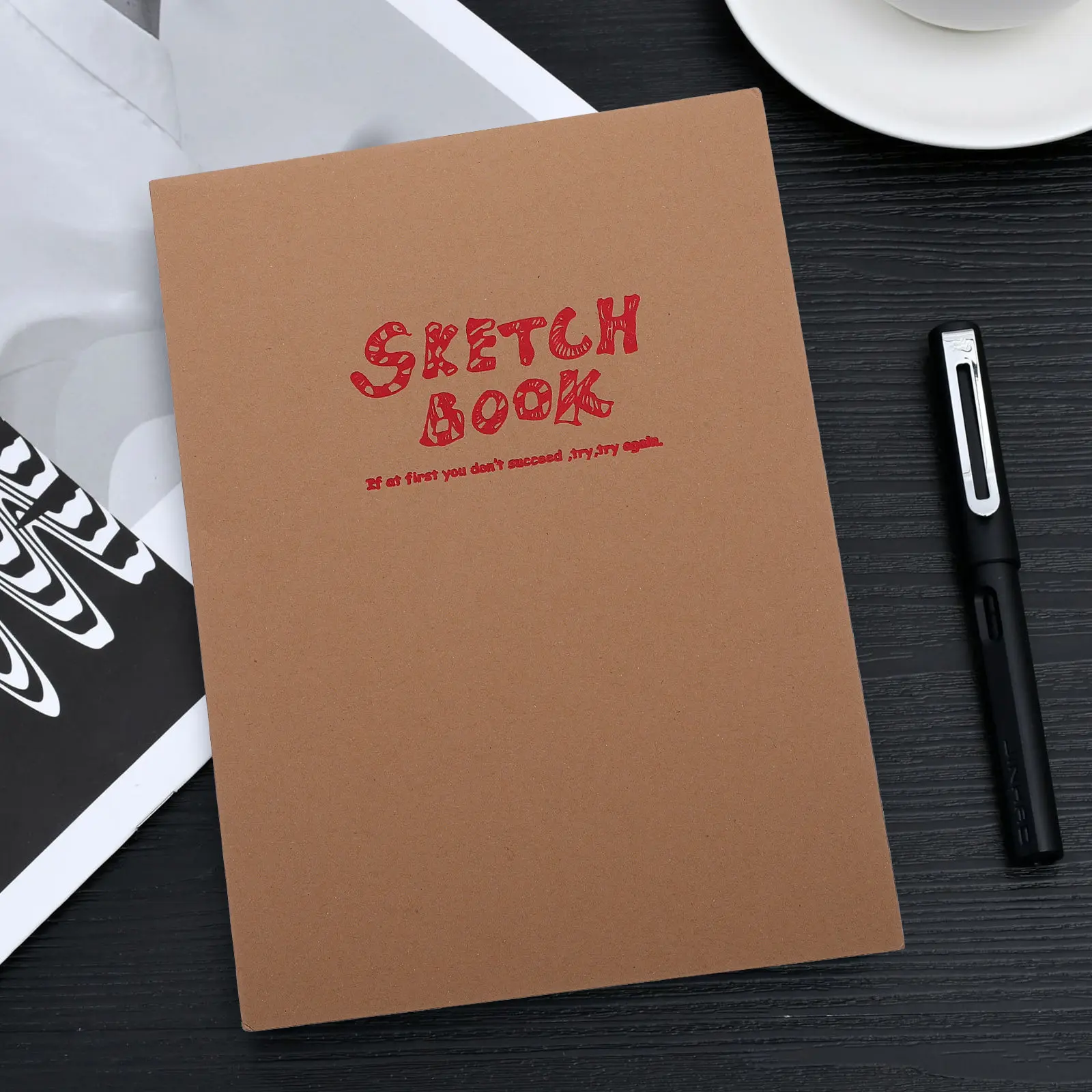 

Блокнот для рисования Blank Sketch Book, 100 листов, плотная бумага, для студентов, портативный, простой скетчбук для творчества