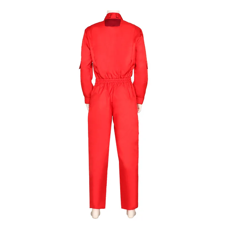 Movie Peter Quill Bodysuit Red Team Uniform Cosplay Fantasia Jumpsuit Halloween Party Outfits