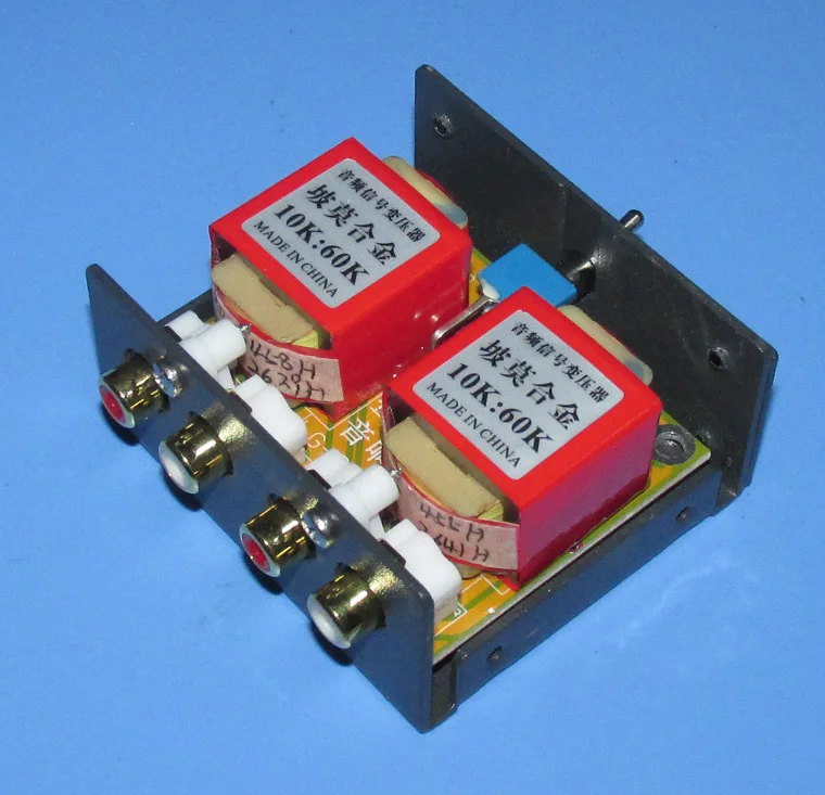 Transformateur audio d'amplification de suralimentation du signal, réponse en fréquence large dépasse Ares 10K: 60K permalloy 2.5 fois