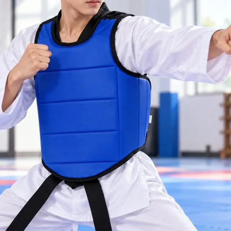M5TC Combat Training Chest Guard with Segmented Front Panel Layout