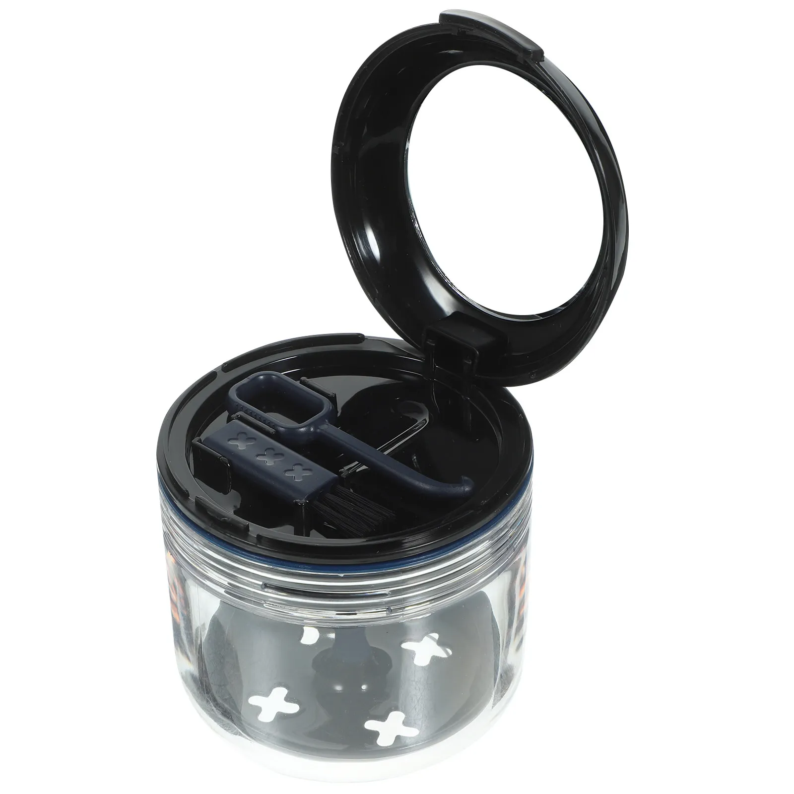 

Набор из 1 многофункциональной прочной износостойкой коробки для зубных протезов: для замачивания, чистки, хранения, путешествий, кемпинга, бизнеса