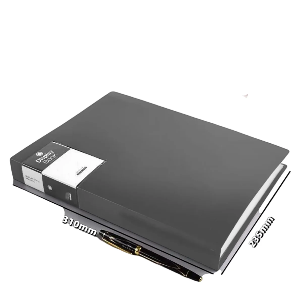 كتاب تخزين بيانات صفحة داخلية شفافة ، مجلد إدراج ، A4 ، 60 صفحة