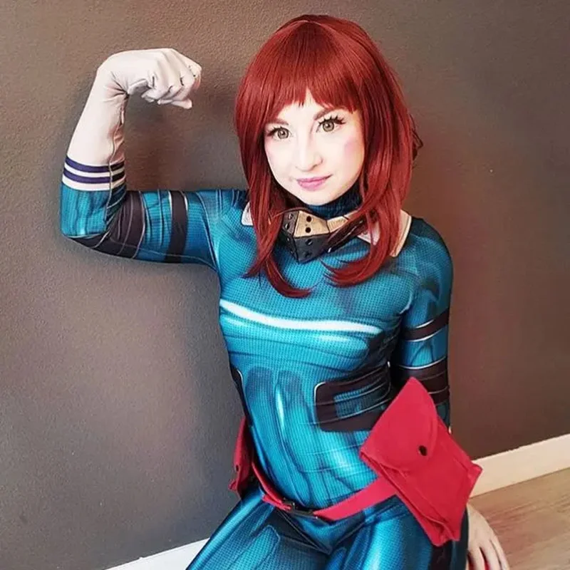 Mijn Held Academie Boku Geen Held Academia Mt Lady Mina Ashido Middernacht Allemaal Misschien Nejire Hado Froppy Uraraka Cosplay Zentai Kostuums