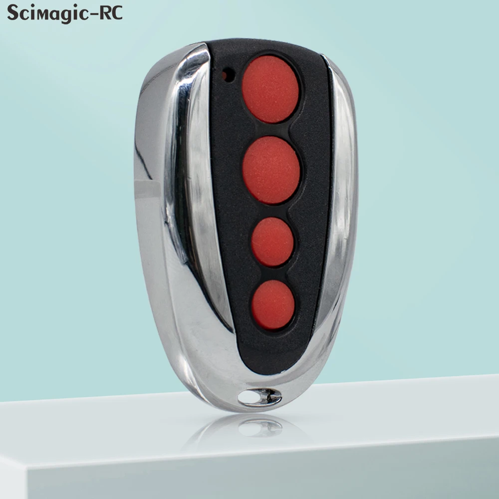 Garage Door Remote Control 433.92Mhz Rolling Code For Steel Line ZT-07 SD800 4 Buttons Metal & ABS Replacement Gate Transmitter