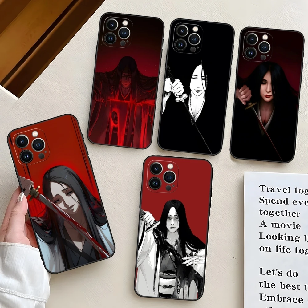 Unohana Retsu B-Bleach Phone Case For Iphone 15 Pro Max 16 14 Mini 13 12 11 X Xr Xs 6 15 7 8 Plus Back Cover