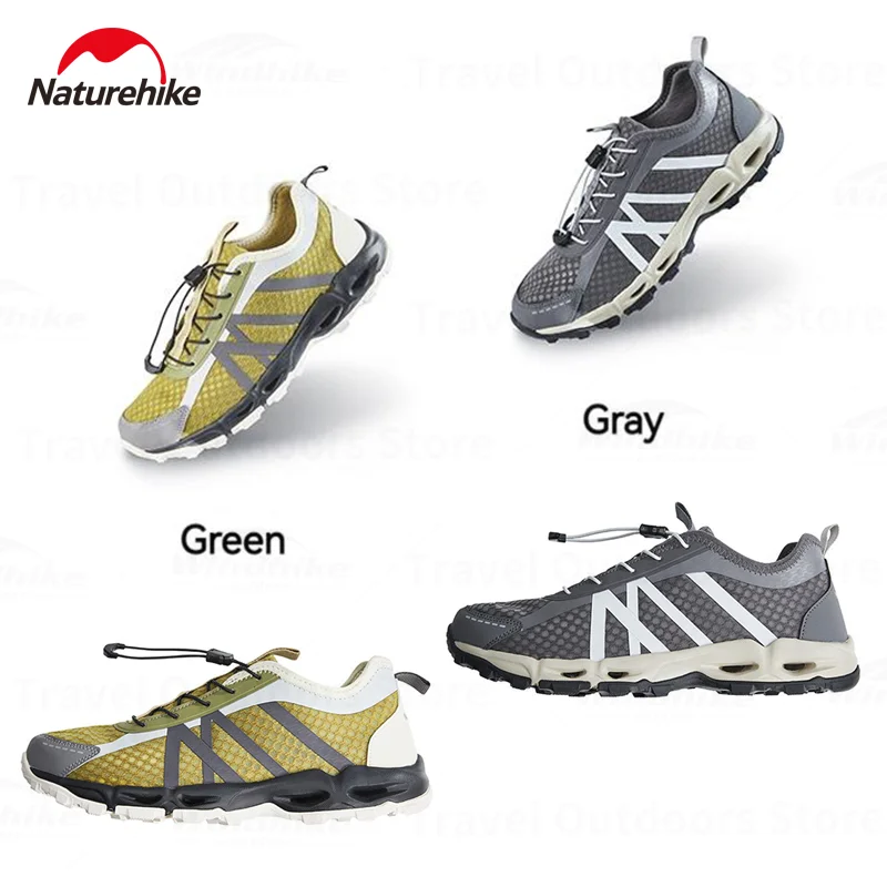 Naturehike Lightweight Mesh Trail Shoes Aqua Barefoot Sneakers Sport Sea Beach Diving Non Slip Fishing Wading Quick Dry Shoes