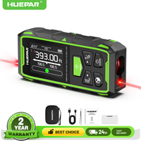 Huepar 60M/120M/100M/200M Laser Range Finder Dual Laser Meter High Accuracy Laser Distance Measure Tool With LCD Screen & USB