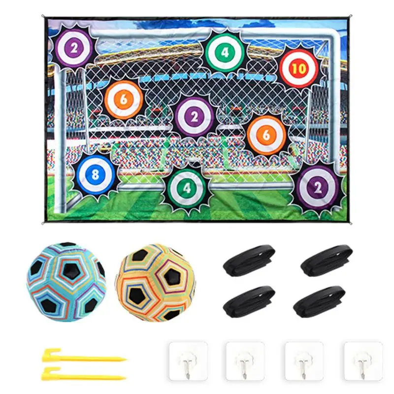 

Colorful Football Toss Game Kids Football Game Throwing Toy Boys Toys Indoor Sports Outdoor Fun Party Play Game Toys