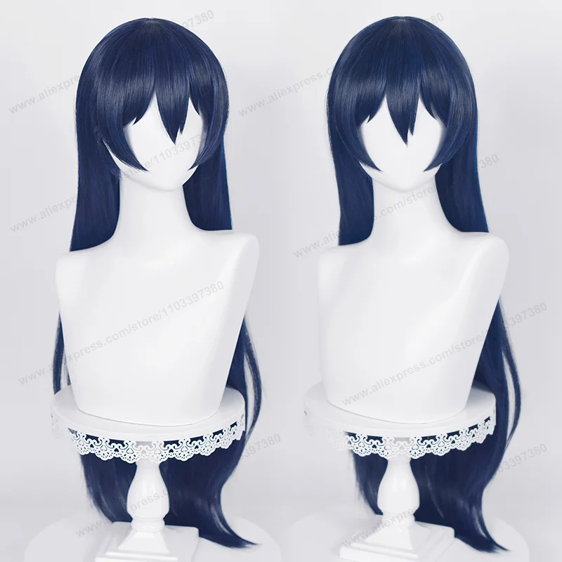 

Sonoda Umi Cosplay Wig 80cm Long Blue Black Women Hair Anime Cosplay Wig Halloween Heat Resistant Synthetic Wigs