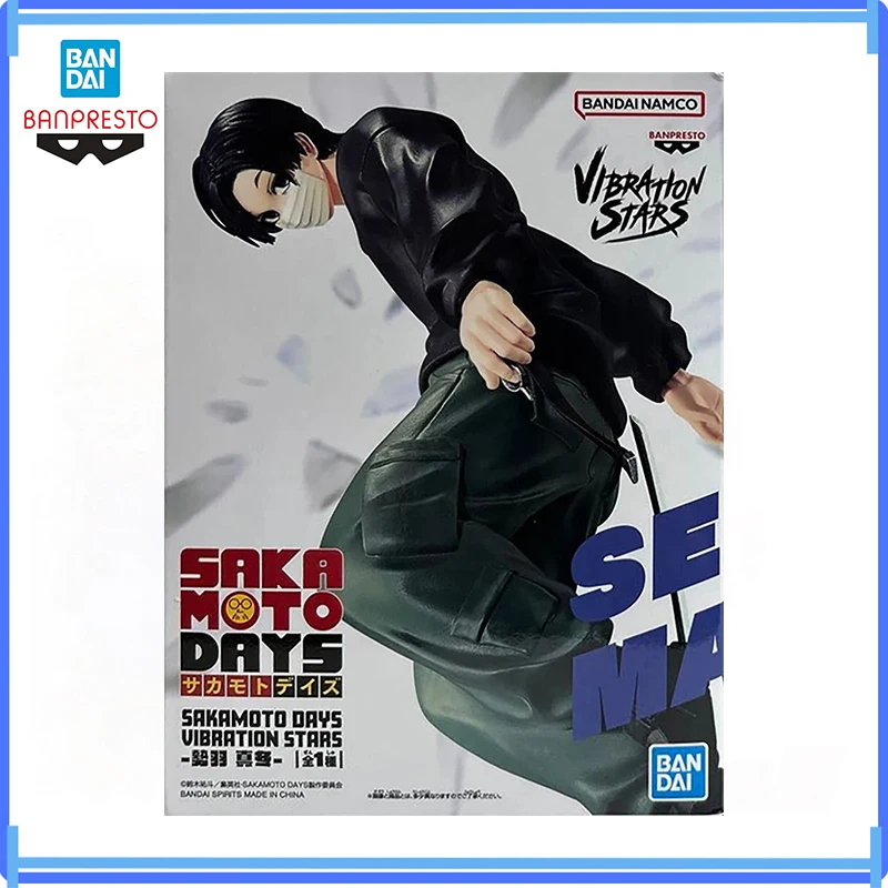

Bandai Original In Stock Banpresto Sakamoto Days Vibration Stars Seba Mafuyu Toramaru Nao Anime Figures Model Boxed Toys Gifts