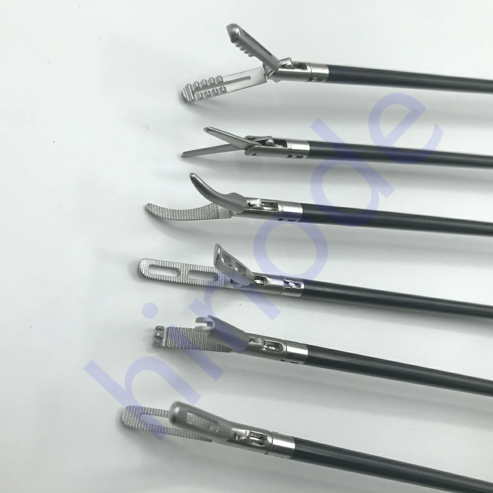 Imagem -03 - Laparoscopic Grasper Forceps Pinças Handle Médico Cirúrgico Cirúrgico Reutilizável f mm mm 300 mm 330 mm 440 mm