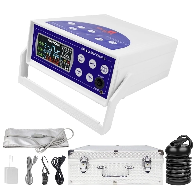 Home Ionic Spa Cleanse Detox Bath Machine With Infrared Waist Belt & Massage Function HK-807