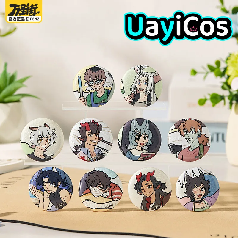 

В наличии оригинальный All Saints Street жесть значок брошь булавки орнамент аксессуары для кукол аниме фигурка игровая игрушка детский подарок