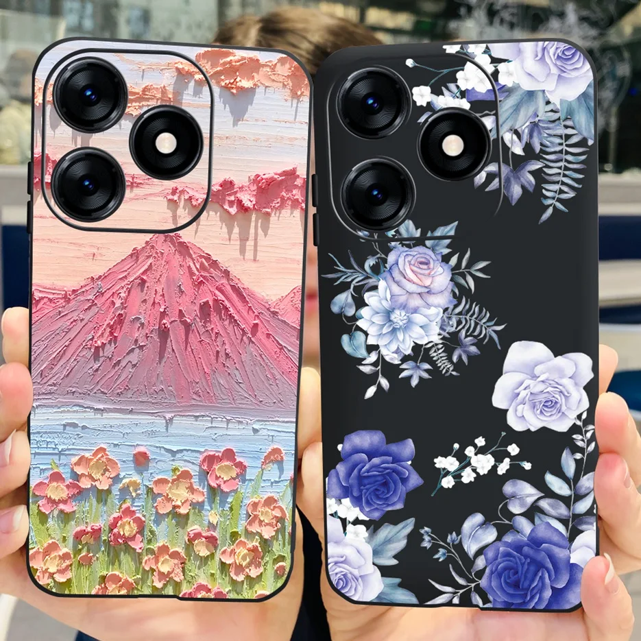 For Tecno Spark 10 Pro Case Cute Fashion Painred Cover Soft Silicone Phone Case For Tecno Spark 10C Spark10 C Fundas Matte Coque