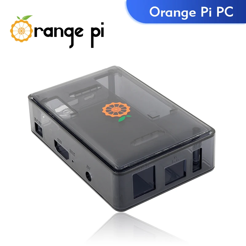 Orange Pi PC + حافظة + مصدر طاقة كمبيوتر لوحة واحدة 1 جيجابايت رام Allwinner H3 لوحة تطوير تجريبية تشغيل نظام التشغيل Android Ubuntu Debian OS