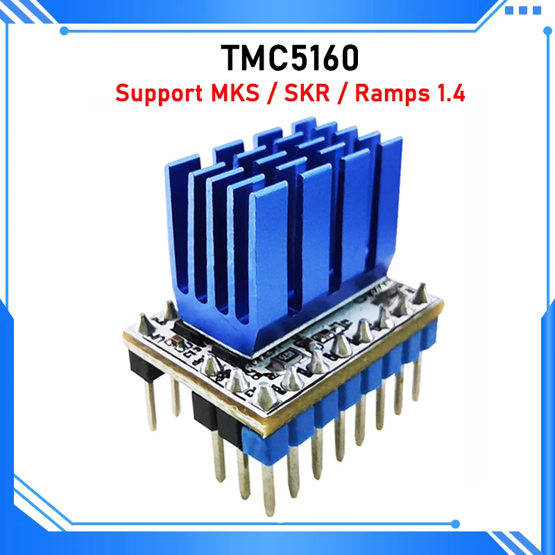 TMC5160 sterownik silnika krokowego SPI StepStick Super cichy części drukarki 3D o dużej mocy do płyty MKS SKR 2