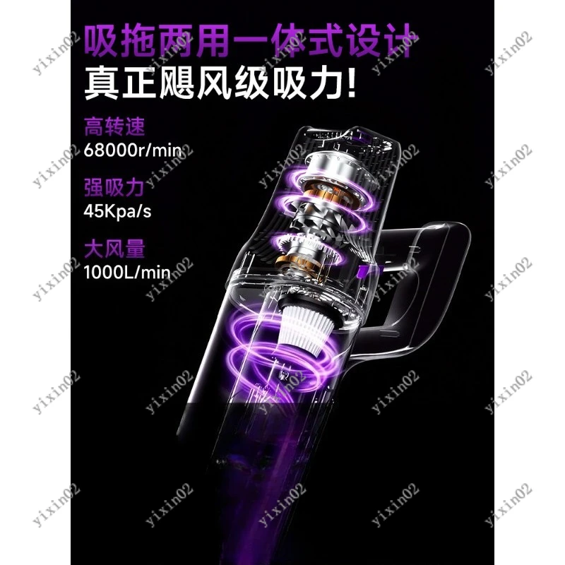 Cordless Vacuum Cleaner Strong Suction Handheld for Pet Hair Home Cleaning