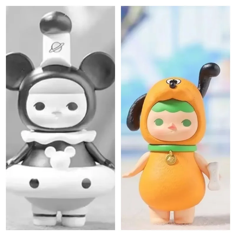 

Original PUCKY Mickey Family Series Blind Box Toys Kawaii Surprise Guess Bag Cute Doll Anime Figure Home Model for Girls Gift