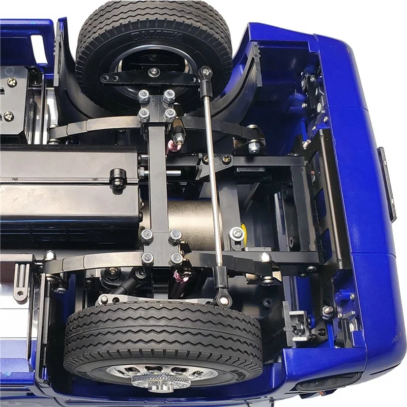2X โลหะเพลาหน้าชุดพวงมาลัย Link เสาเชื่อมต่อ Rod ไม่มีสําหรับ Tamiya 1/14 RC รถบรรทุกอะไหล่รถยนต์, 1-AA02