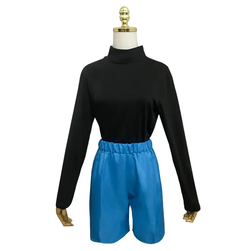 السيدة Chalice تأثيري أنيمي عرض Cuphead تأثيري حلي الأطفال الكبار الاطفال ملابس سوداء أعلى فتاة فستان JK تنورة هالوين