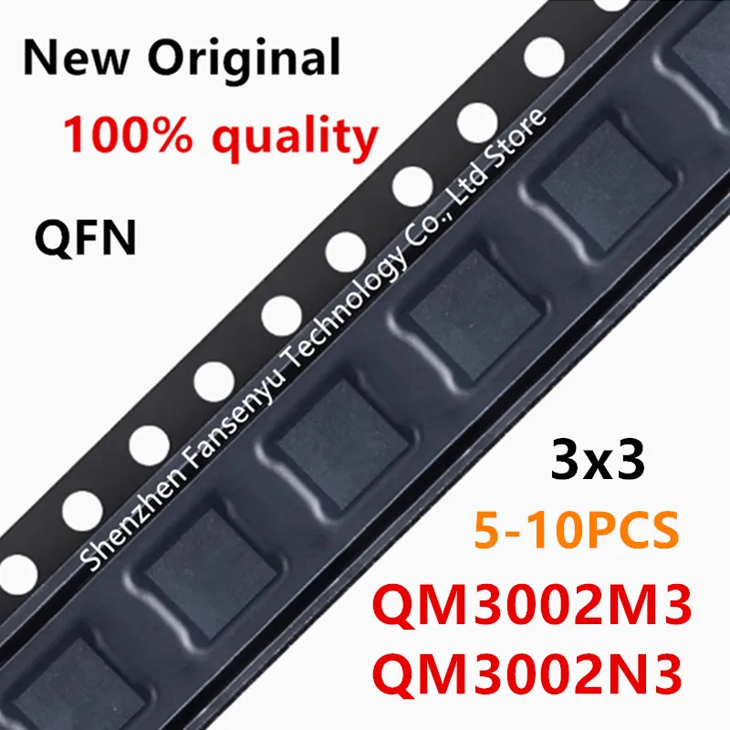 

(5-10piece)100% New QM3002M3 QM3002M M3002M QM3002N3 M3002N QFN-8