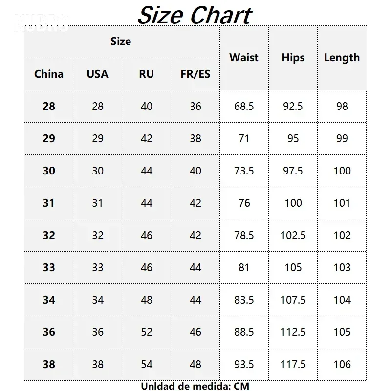 KUBRO-Calças grossas de algodão elástico na cintura justa masculina, calça casual clássica, versão coreana, moda empresarial, outono, nova, 2023