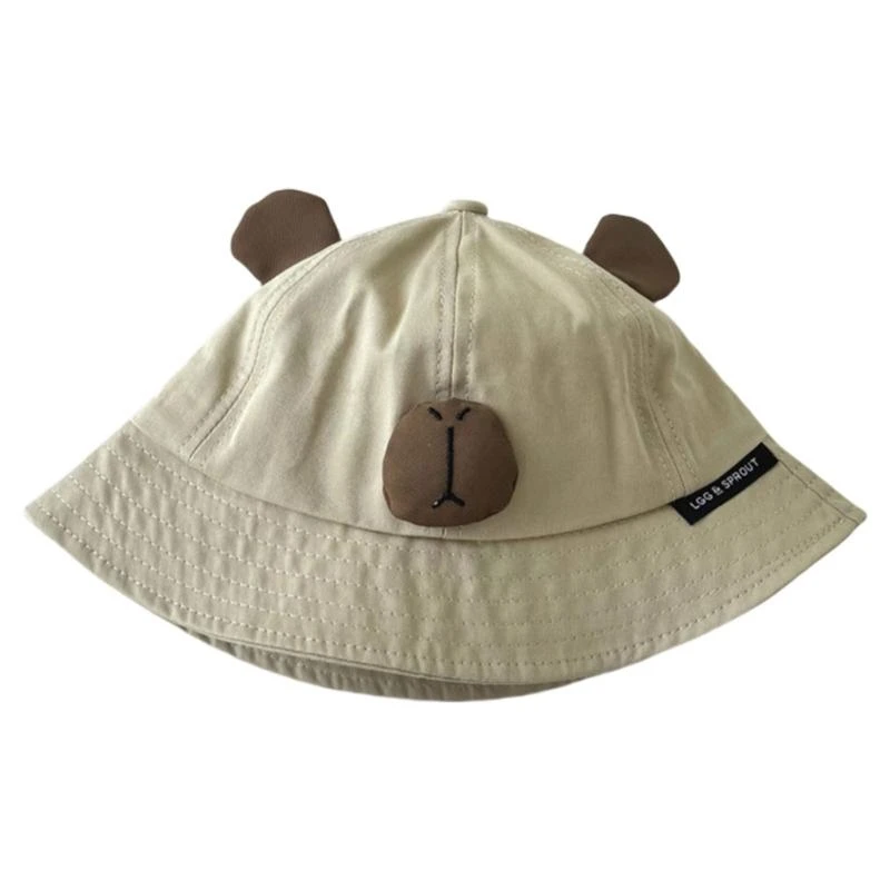 

Boys and Girls Fisherman Hat Cotton Bucket Caps Comfortable for Ages 2-5T Kids