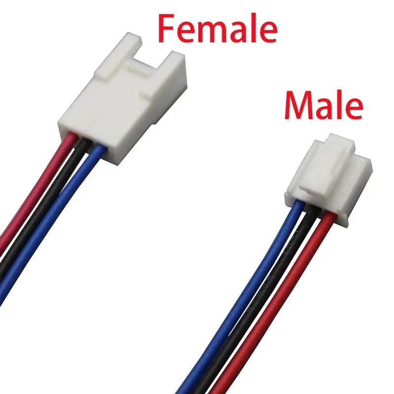 10pcs HY2.0 26AWG 2P 3P 4P-12P 15cm Air Docking Connector Male Female Plug Receptacle Housing Crimp Cable Terminal Wire Assembly