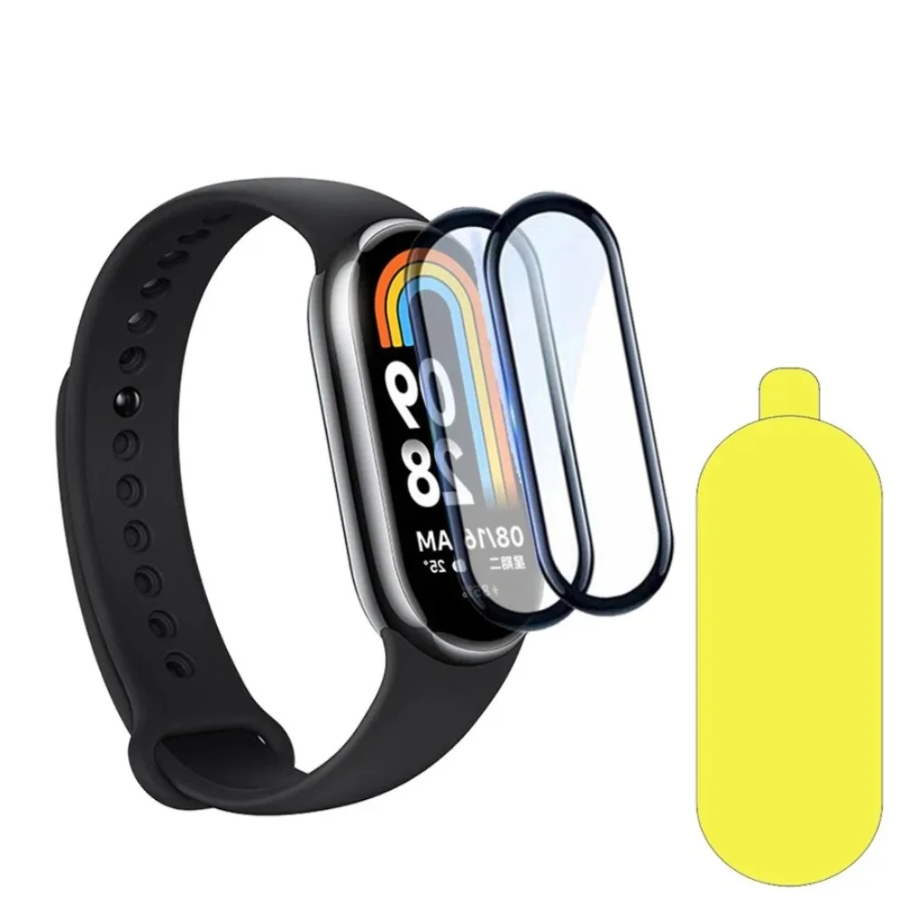 Película de TPU suave y protector de pantalla PMMA para Xiaomi MiBand8 Mi Band 8